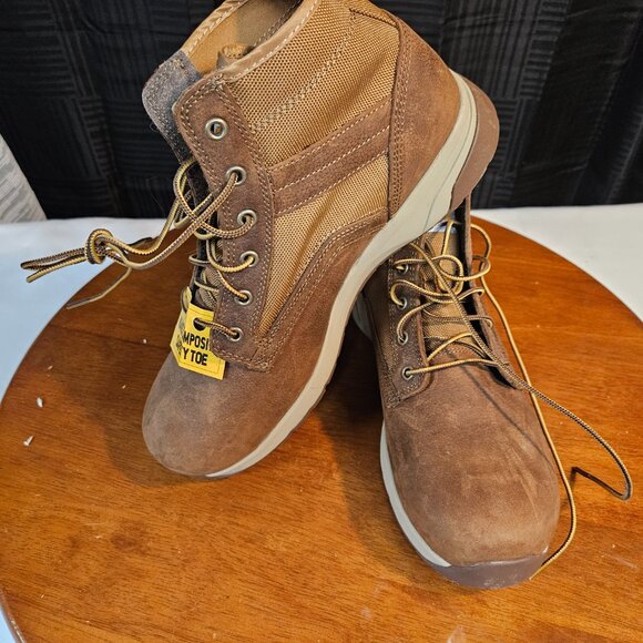 Carhartt Men's Force Brown Work and Safety Boots Size 11 (72632241) - Picture 4 of 9